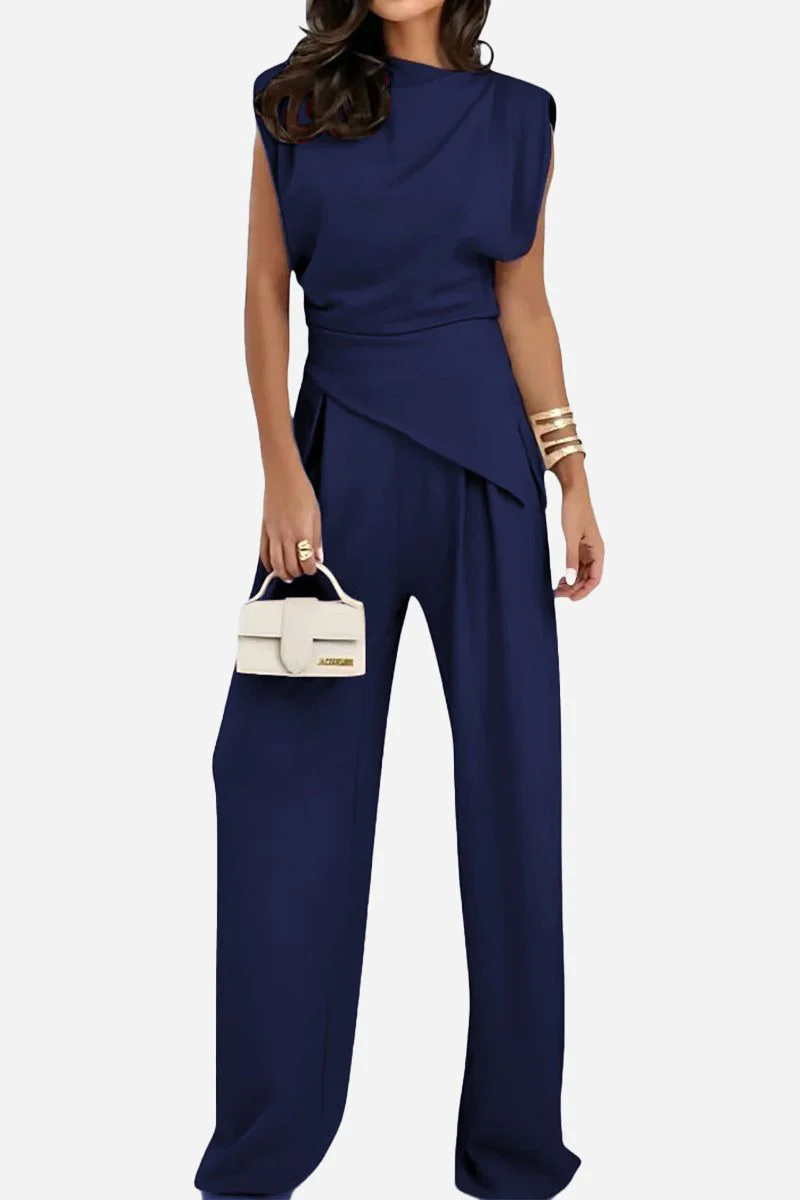 Manhattan Lines Draped Two-Piece Set - Image 17