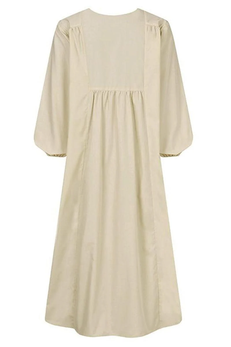 Midi Long Sleeve Spring Dress - Image 7