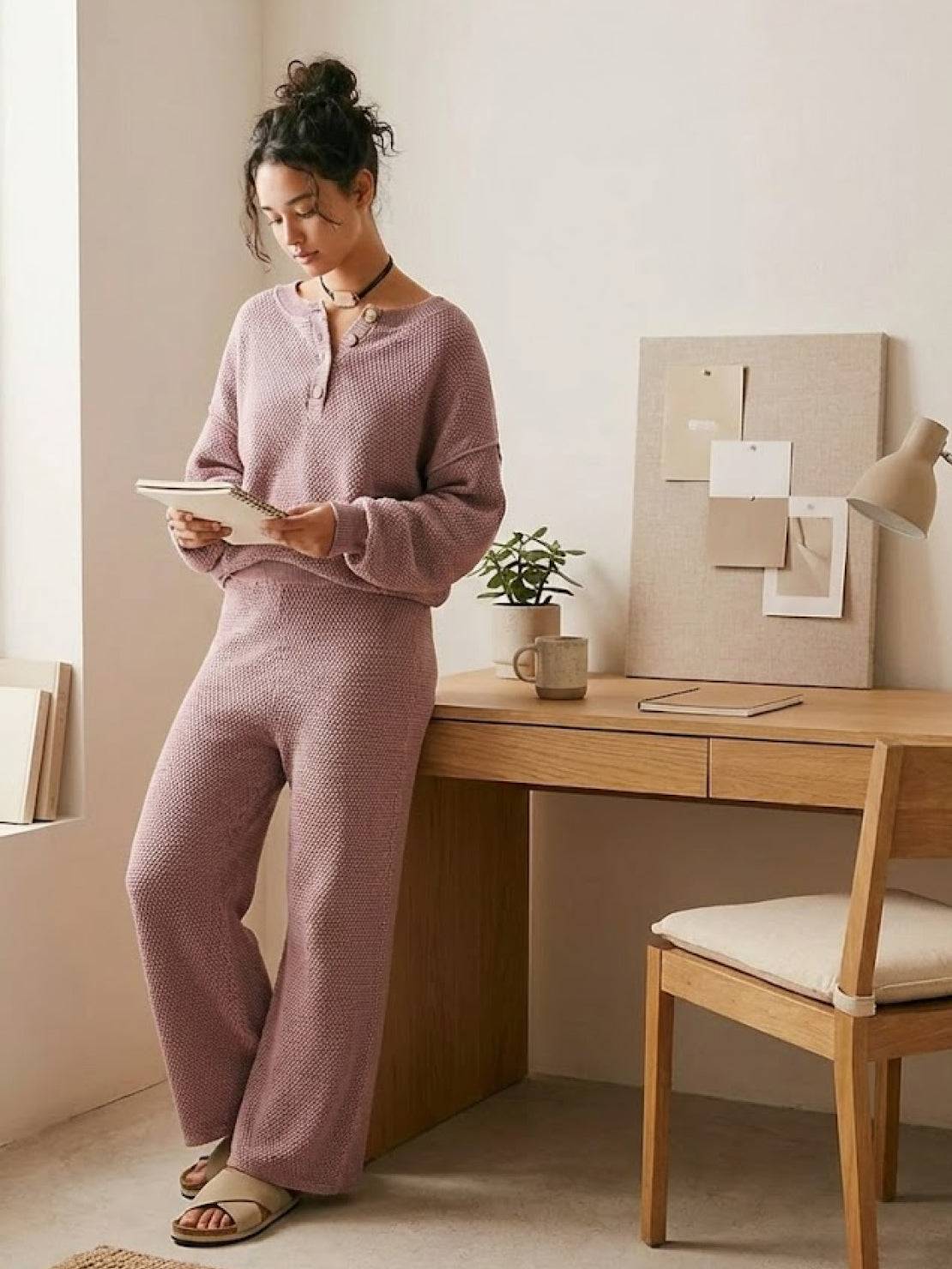 Multi-Weather Comfort: Two-Piece Oversized Set - Image 12