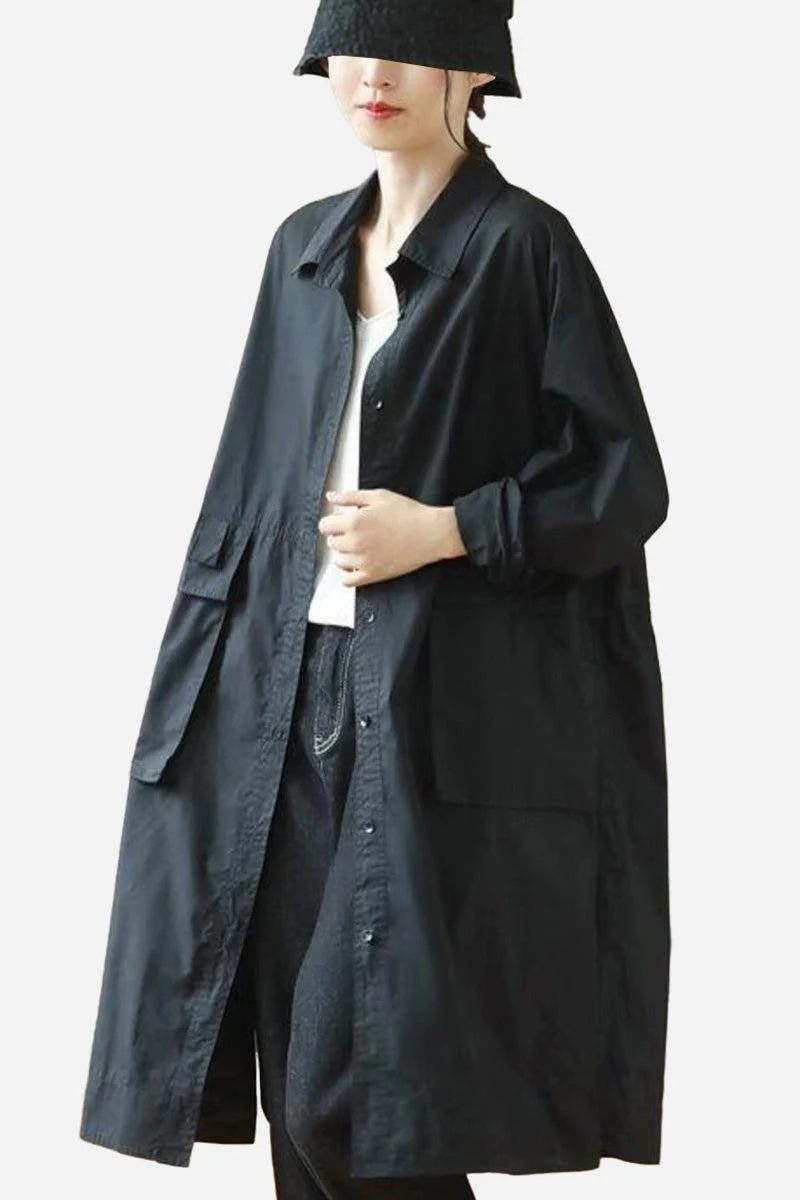 Nomad Ease Oversized Shirt-Jacket - Image 10