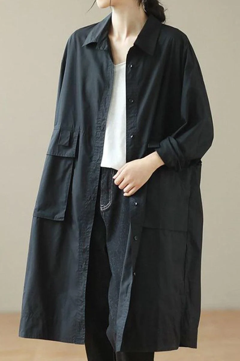Nomad Ease Oversized Shirt-Jacket - Image 13