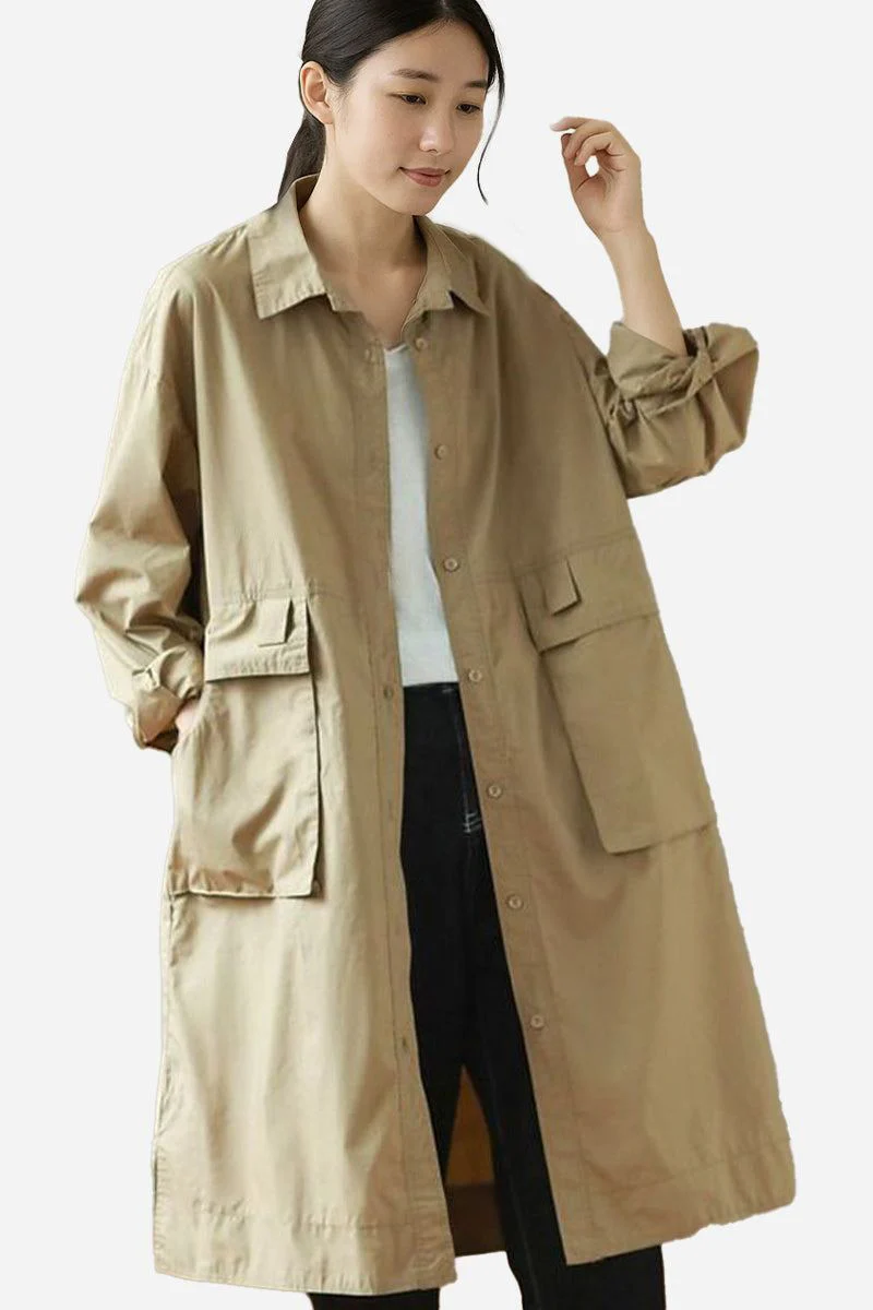 Nomad Ease Oversized Shirt-Jacket - Image 5