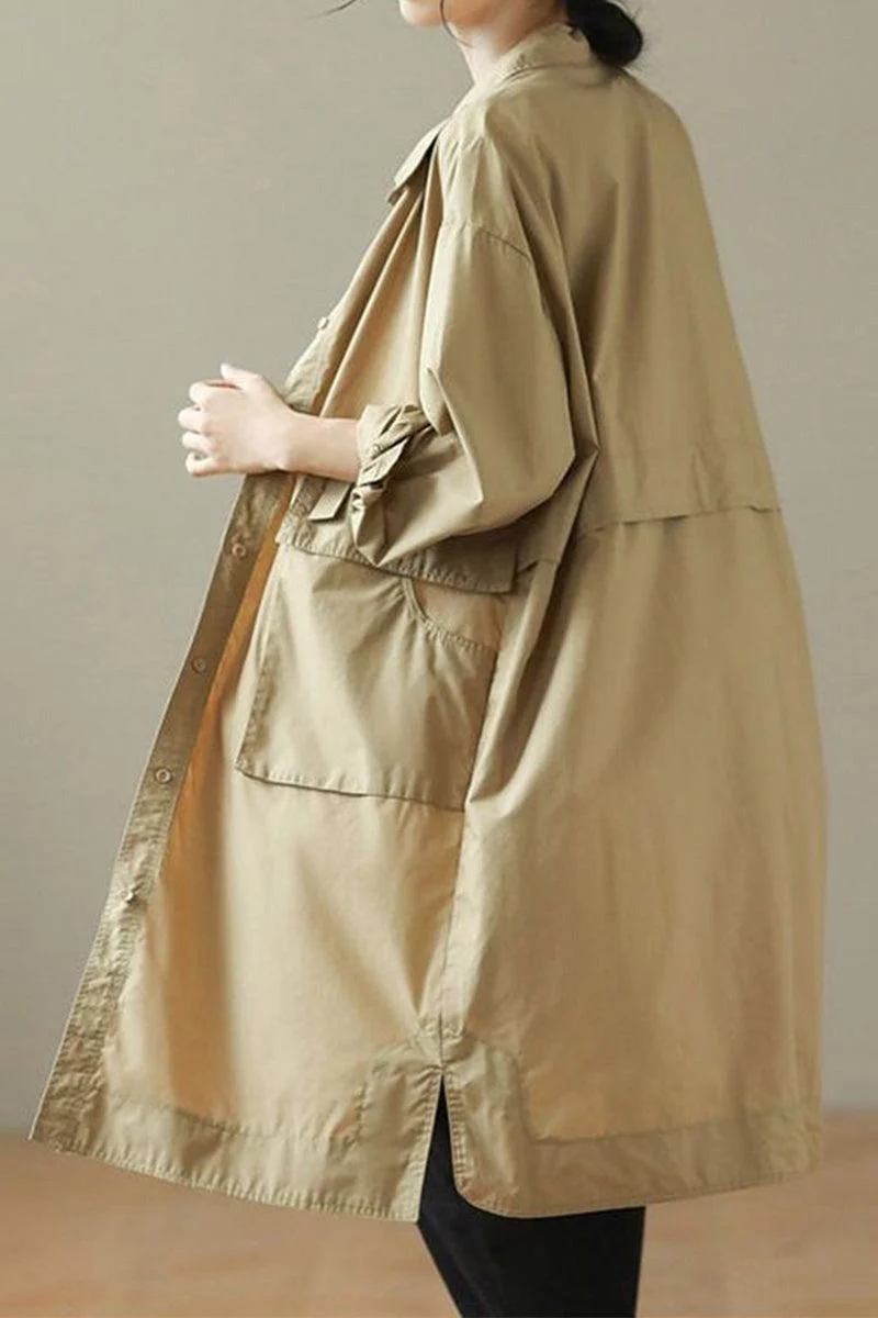 Nomad Ease Oversized Shirt-Jacket - Image 6