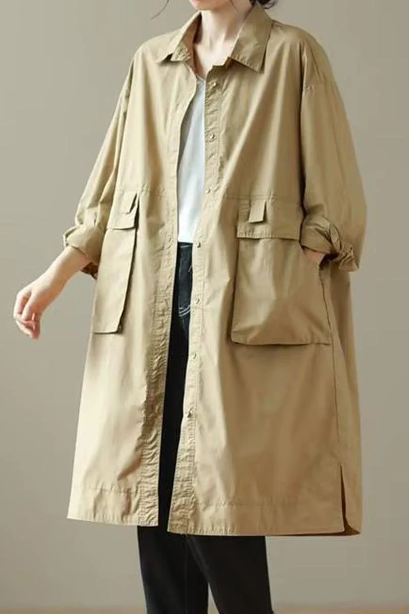 Nomad Ease Oversized Shirt-Jacket - Image 9