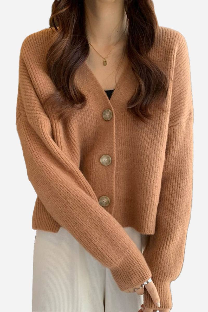 One Size Fits All Casual Loose Boxy Cardigan - Image 12
