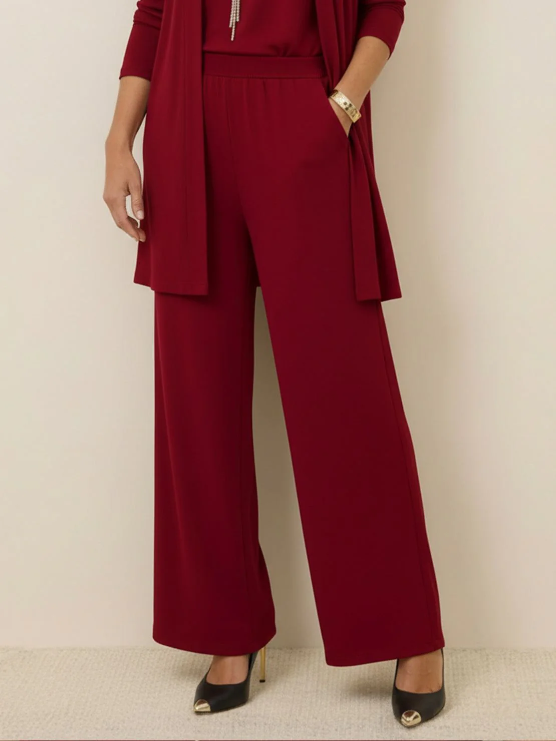 Open-Front Three-Piece Co-Ord - Image 12
