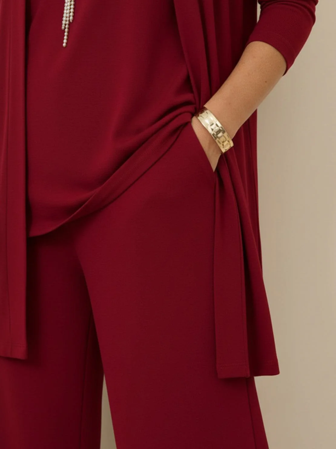 Open-Front Three-Piece Co-Ord - Image 13