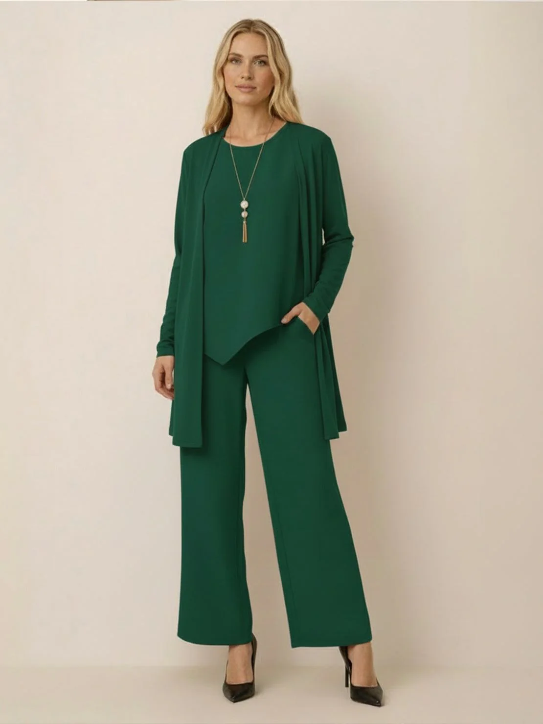 Open-Front Three-Piece Co-Ord - Image 15