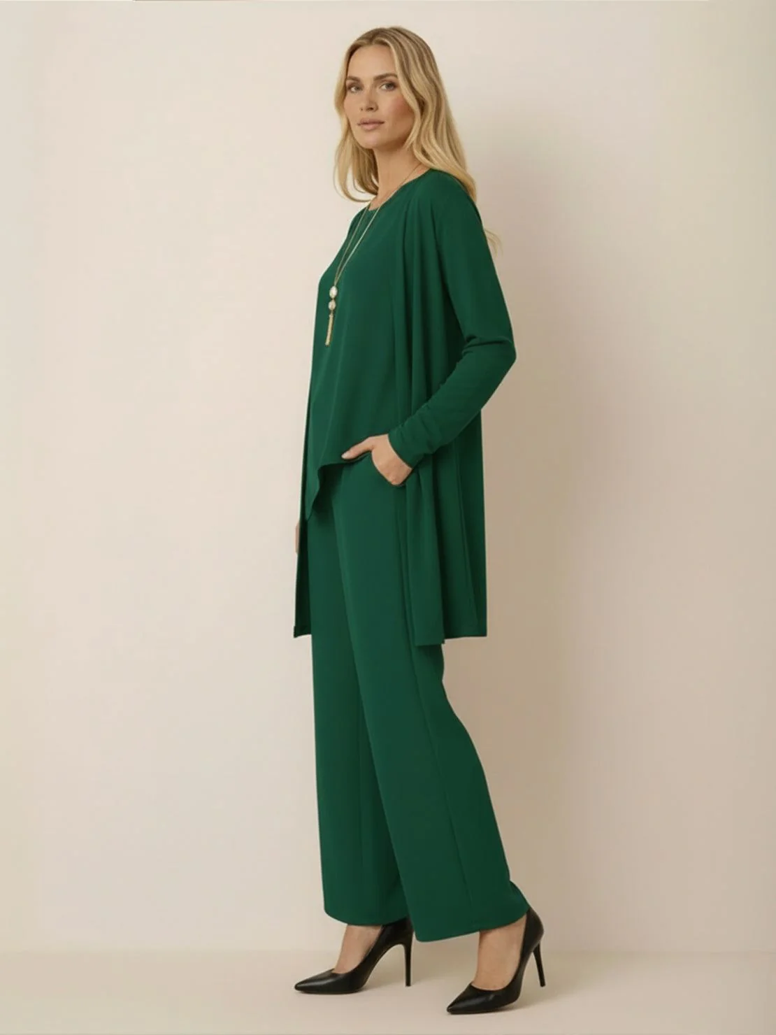 Open-Front Three-Piece Co-Ord - Image 16