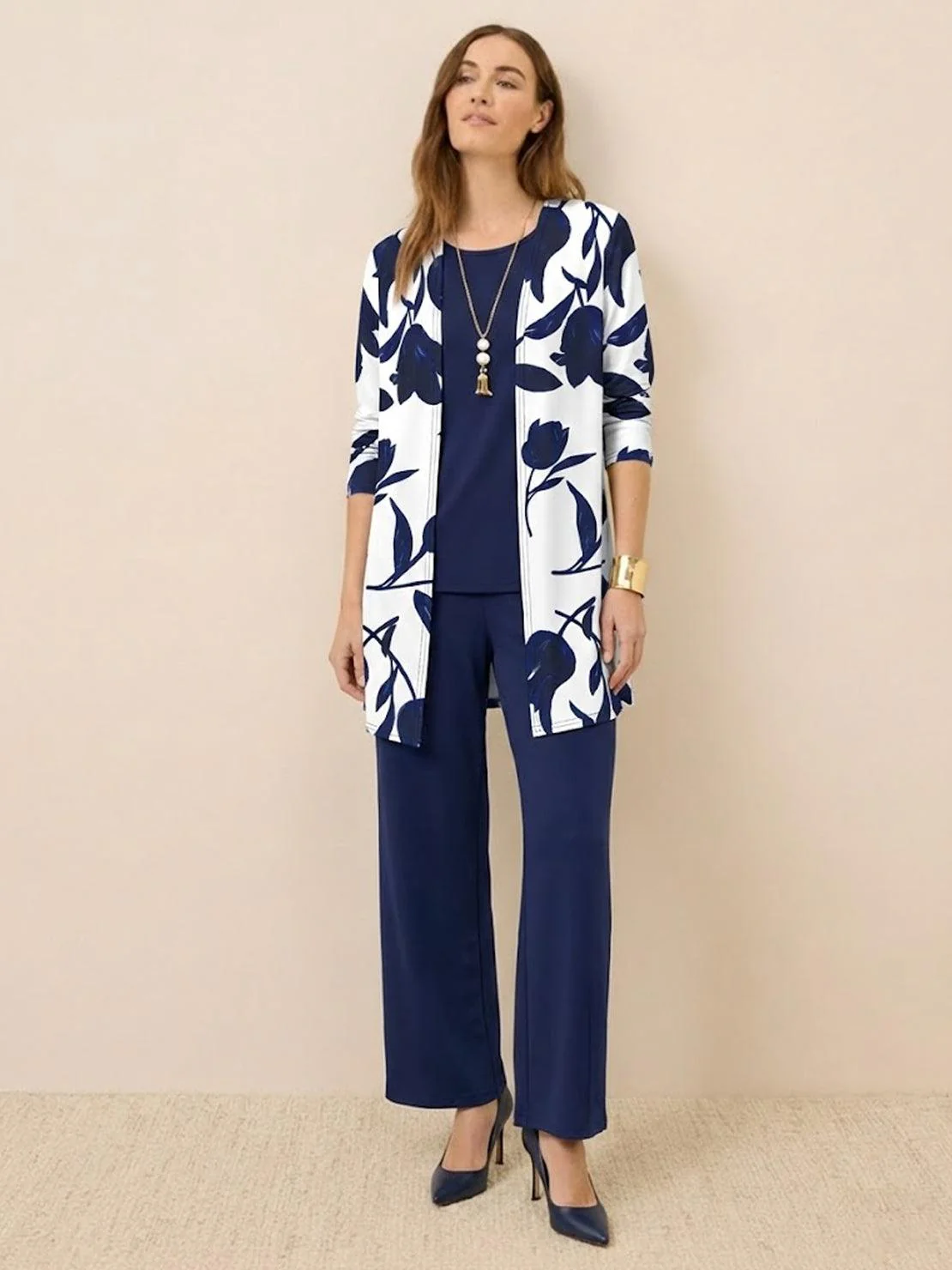 Open-Front Three-Piece Co-Ord - Image 43