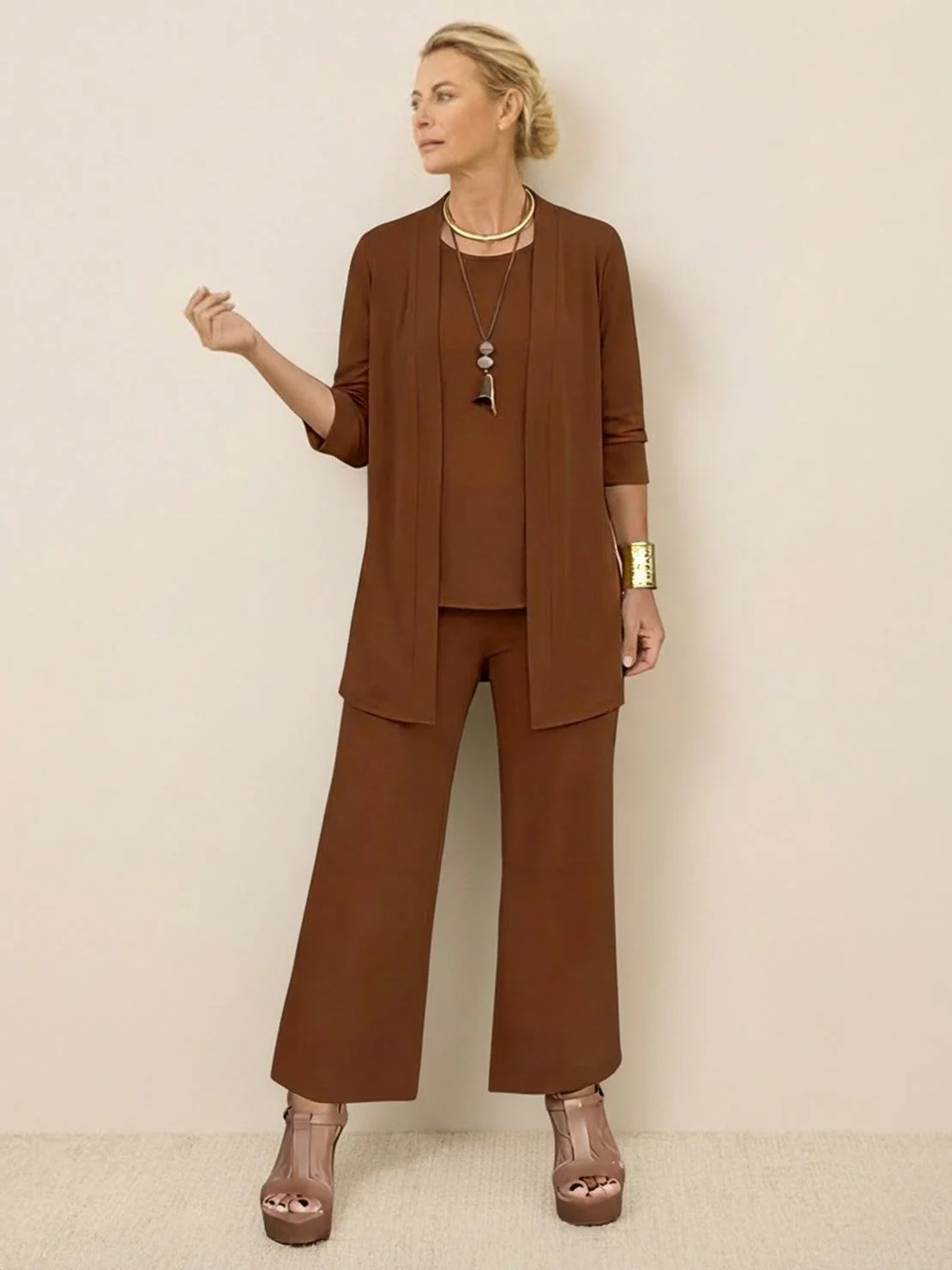 Open-Front Three-Piece Co-Ord - Image 50
