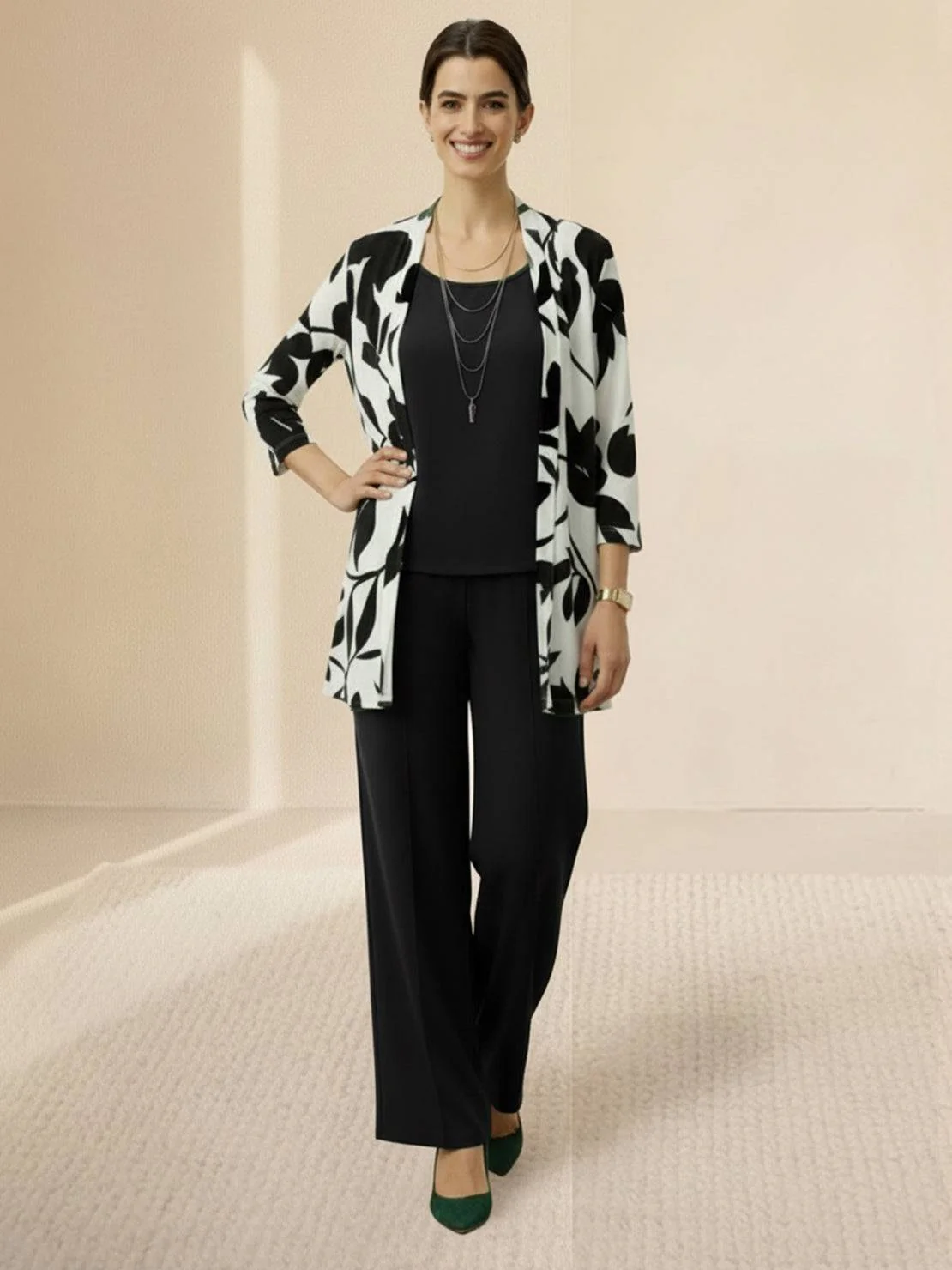 Open-Front Three-Piece Co-Ord - Image 64
