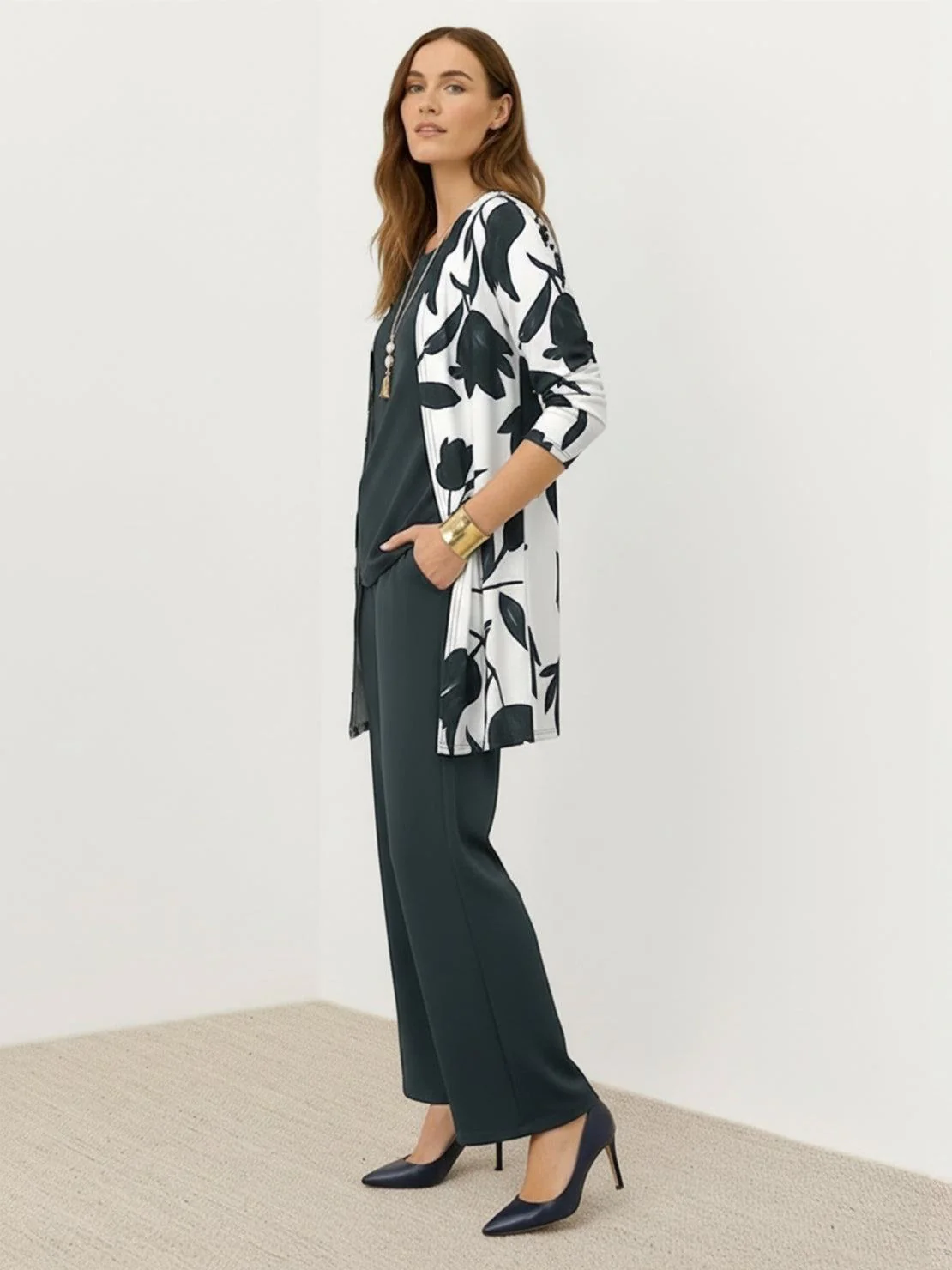 Open-Front Three-Piece Co-Ord - Image 79