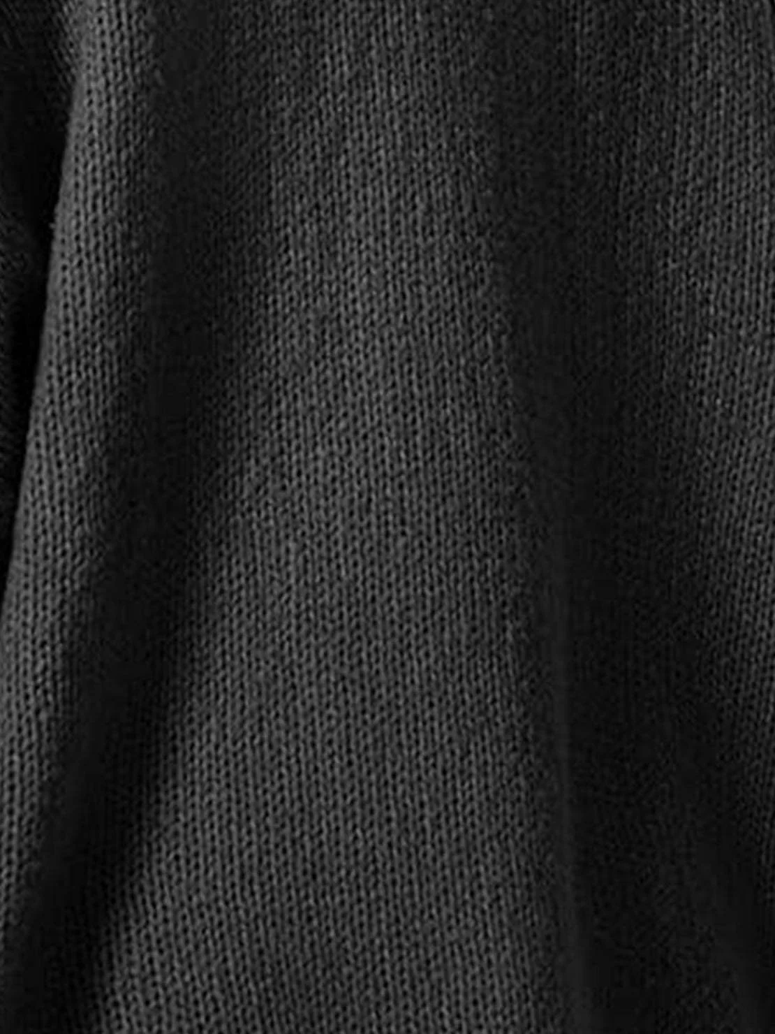 Oversized Button-Front Knit Cardigan - Image 12