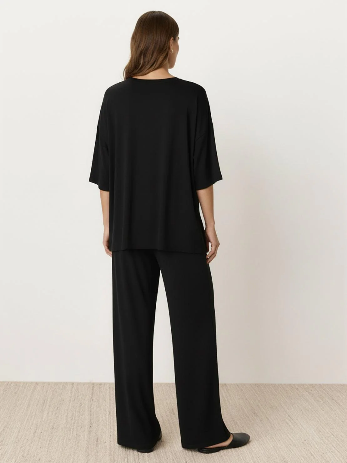 Oversized Long-Line Loungewear Set - Image 10