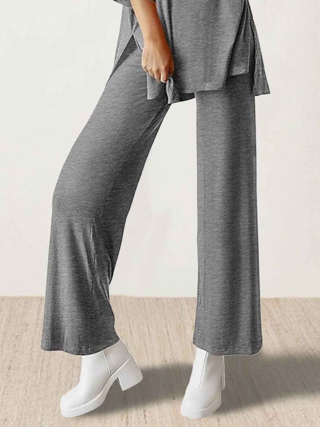 Oversized Long-Line Loungewear Set - Image 33