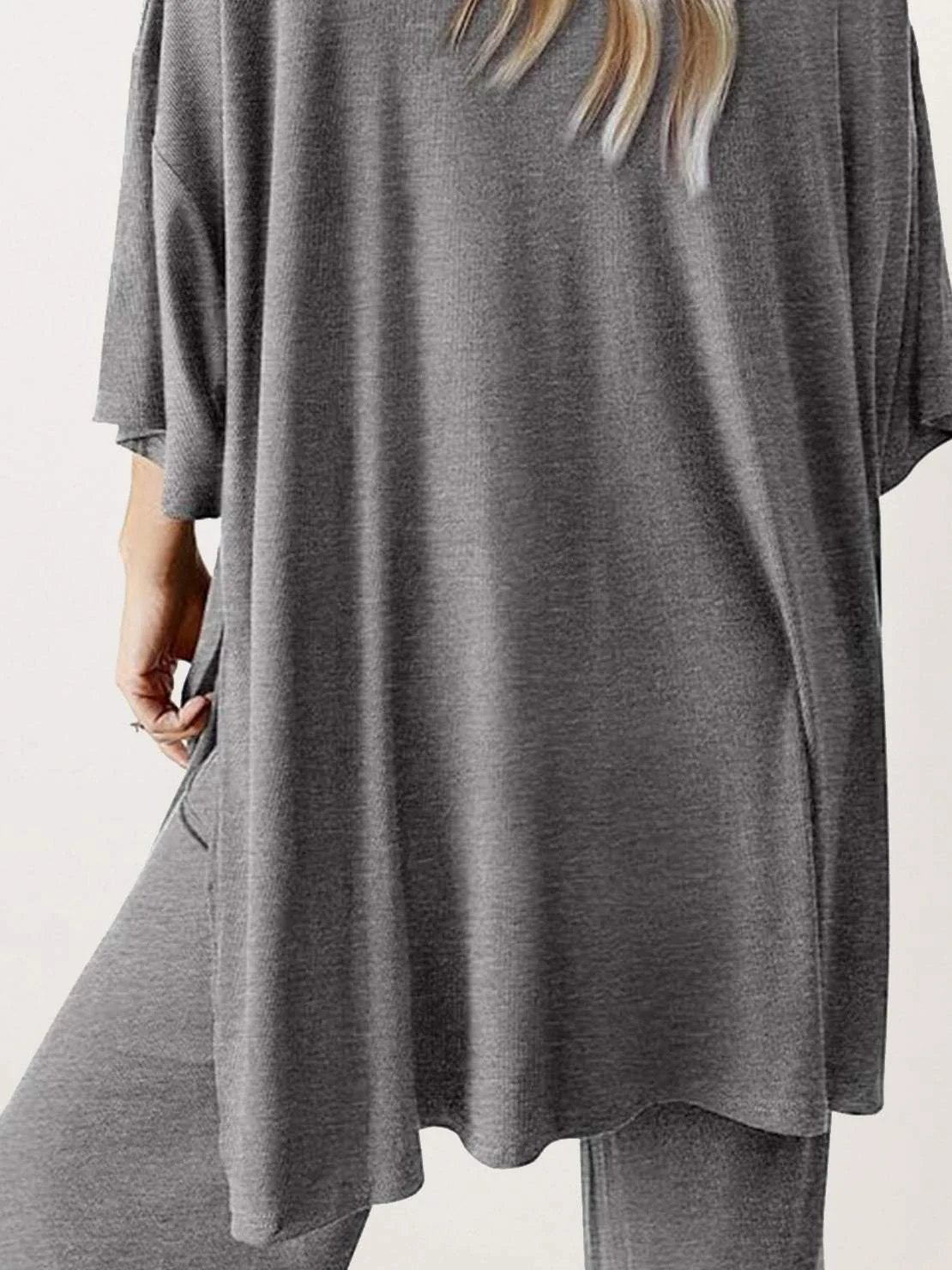 Oversized Long-Line Loungewear Set - Image 34