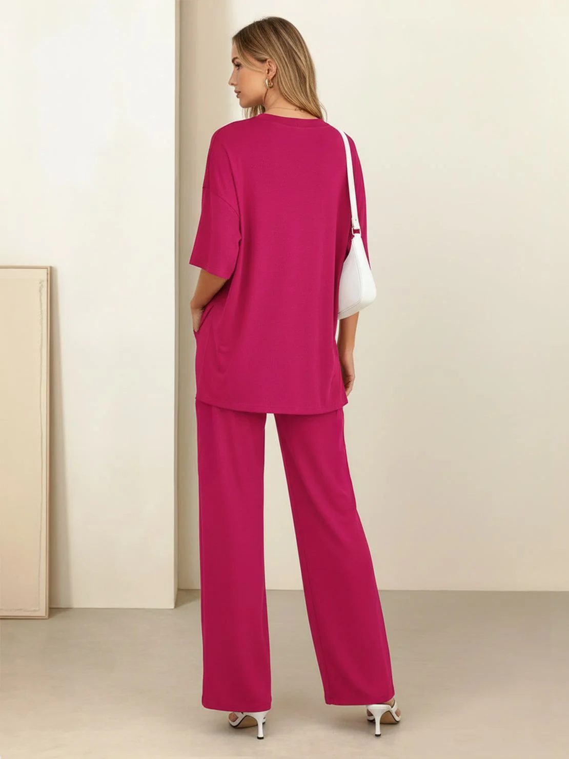 Oversized Long-Line Loungewear Set - Image 38