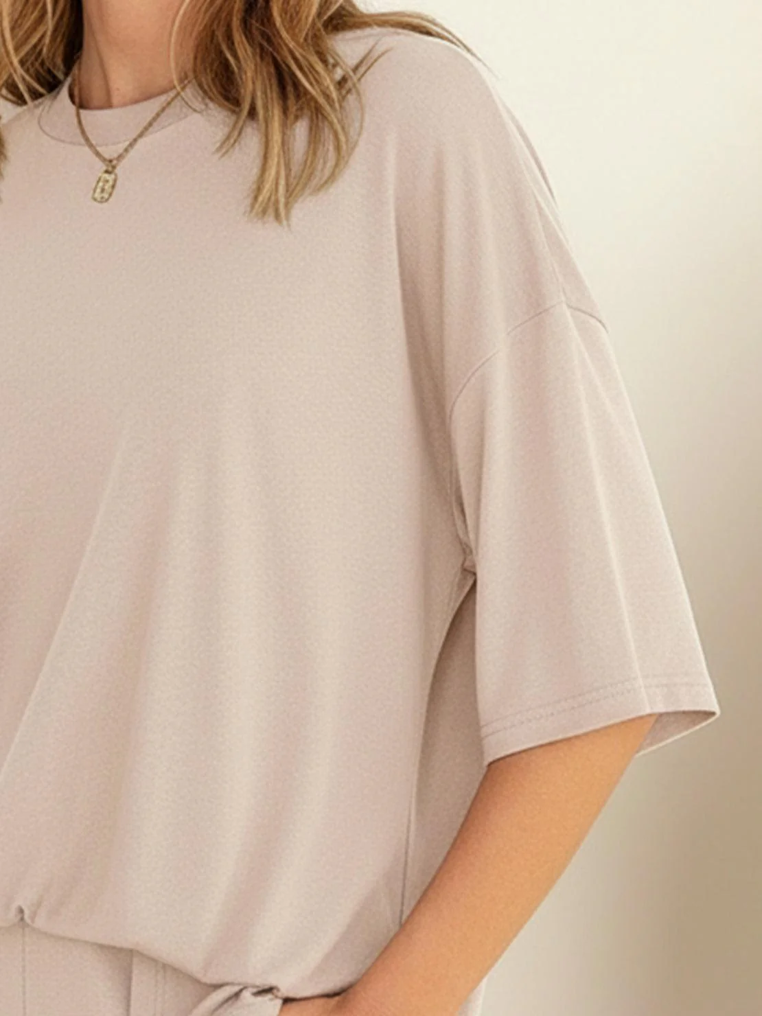 Oversized Long-Line Loungewear Set - Image 6