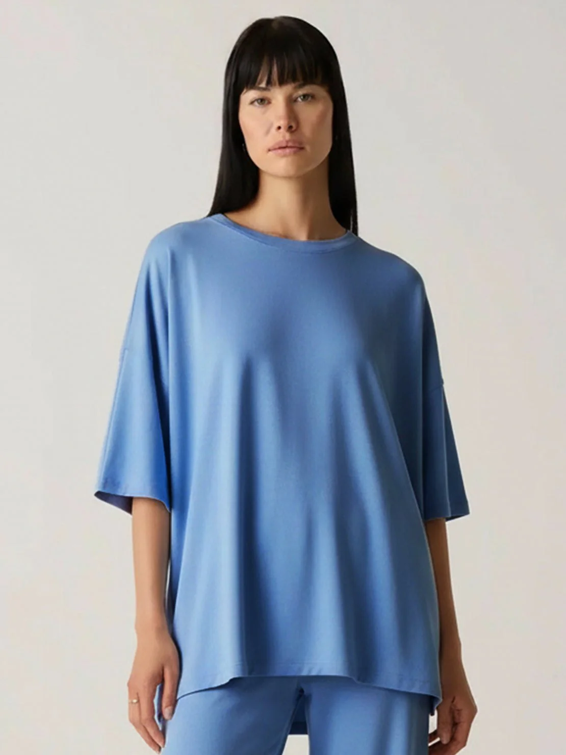 Oversized Long-Line Loungewear Set - Image 60