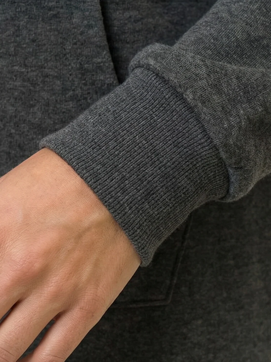 Oversized Long Zip Sweatshirt Hoodie - Image 36