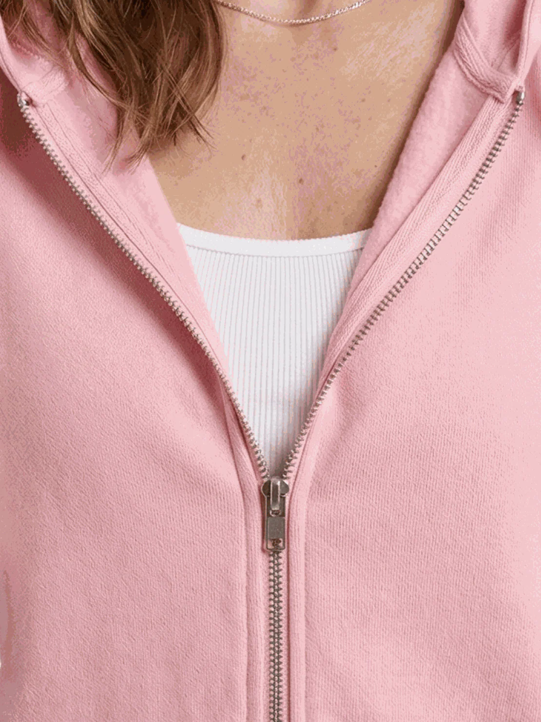 Oversized Long Zip Sweatshirt Hoodie - Image 5