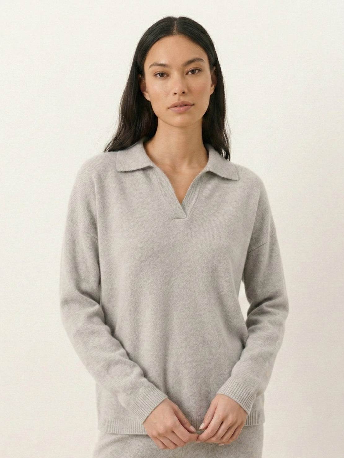 Oversized Polo Knit Loungewear Set - Image 15