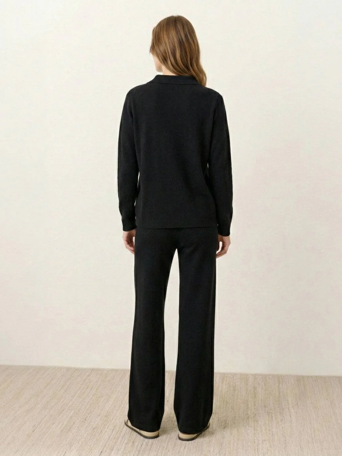 Oversized Polo Knit Loungewear Set - Image 22