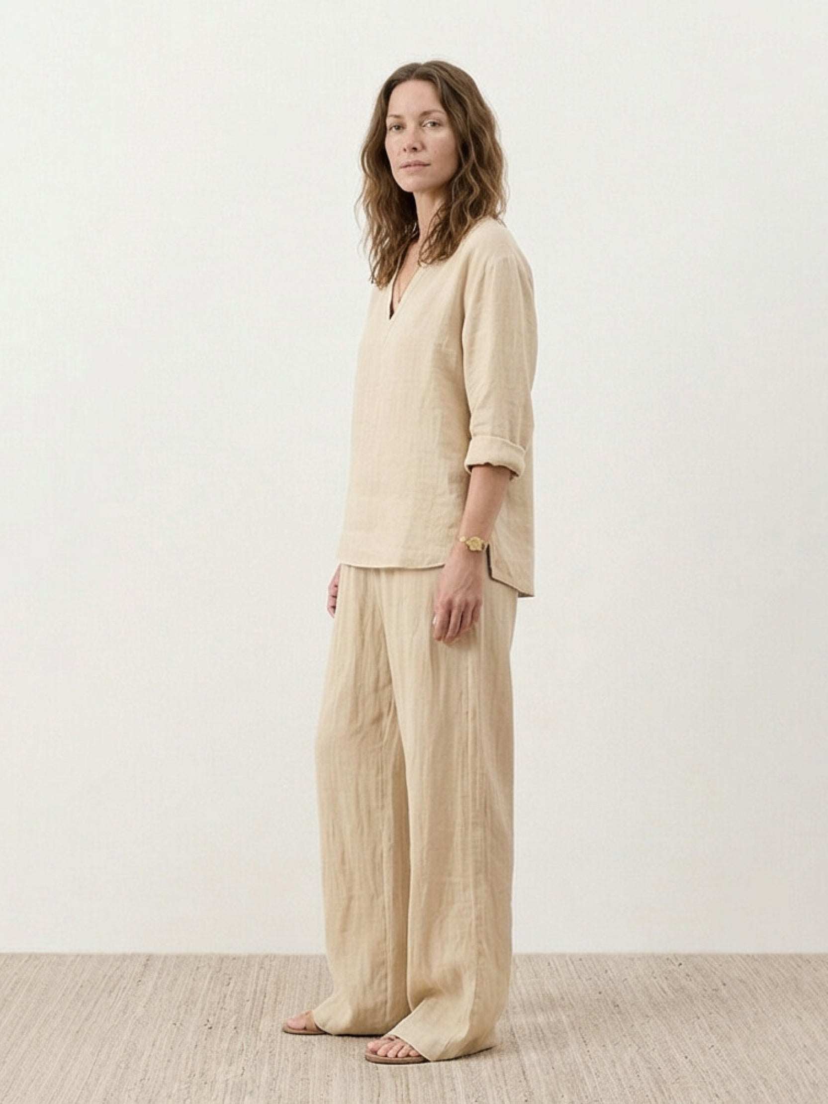 Oversized V-Neck Set - Image 15