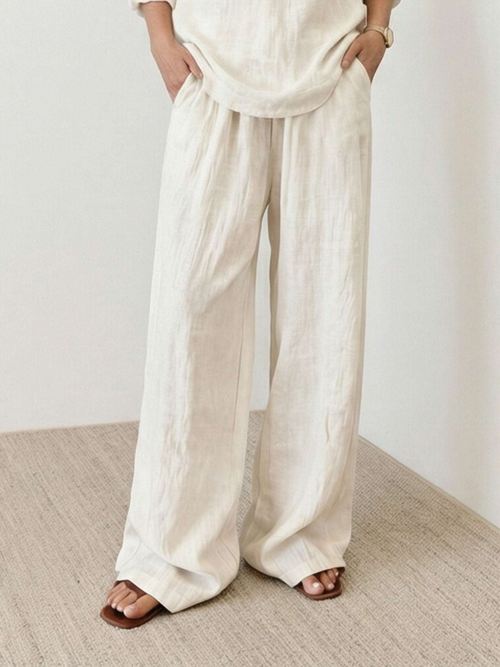 Oversized V-Neck Set - Image 23
