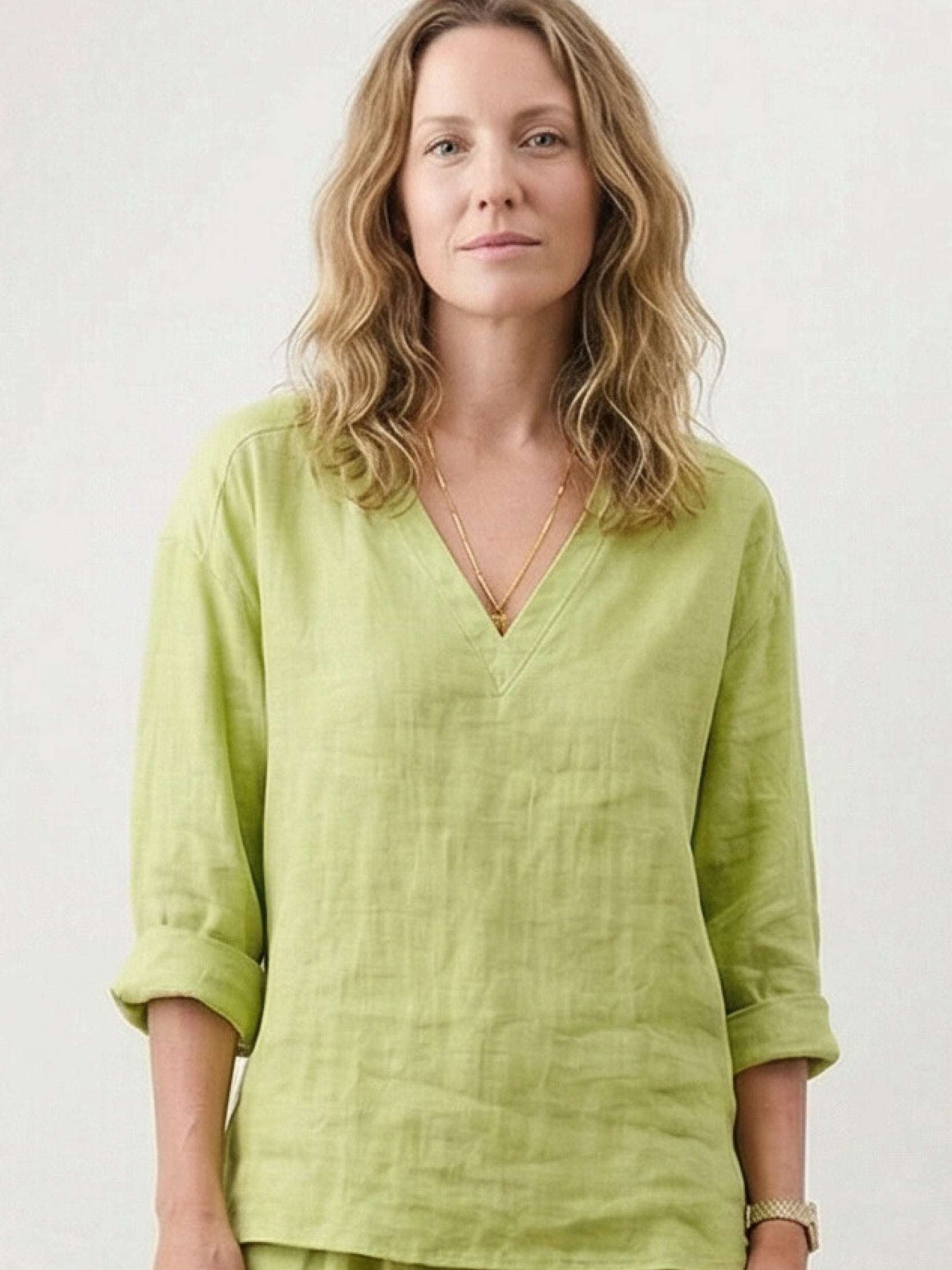 Oversized V-Neck Set - Image 28
