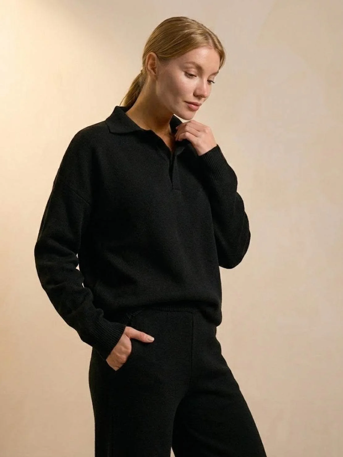 Plush & Preppy Camel Two-Piece Set - Image 25