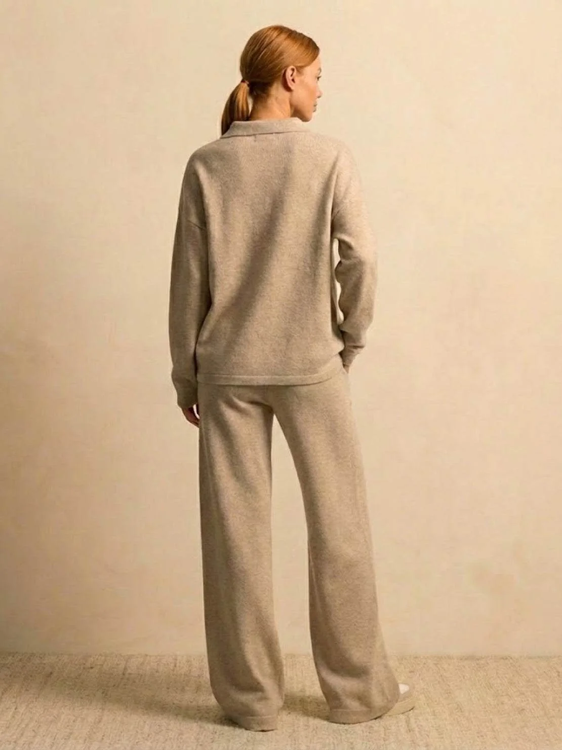 Plush & Preppy Camel Two-Piece Set - Image 3