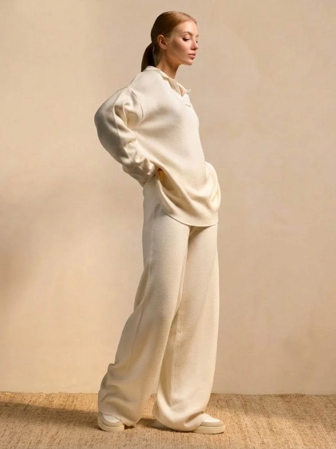 Plush & Preppy Camel Two-Piece Set - Image 8
