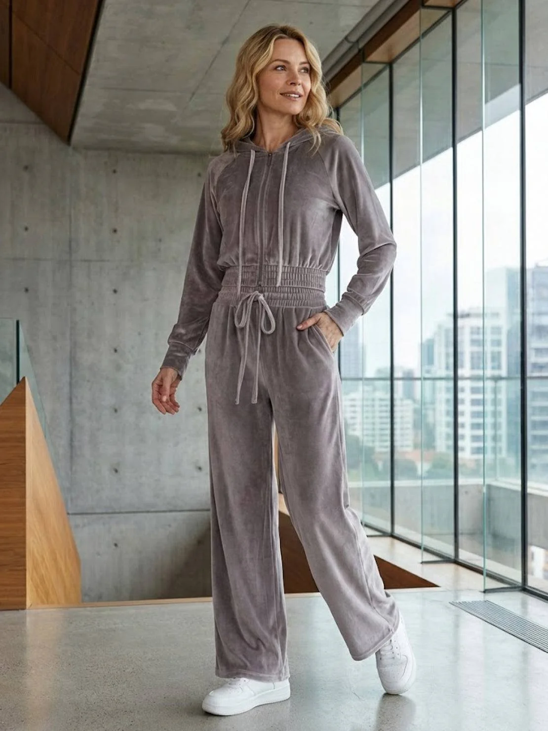 Pure Velour Tracksuit - Image 14
