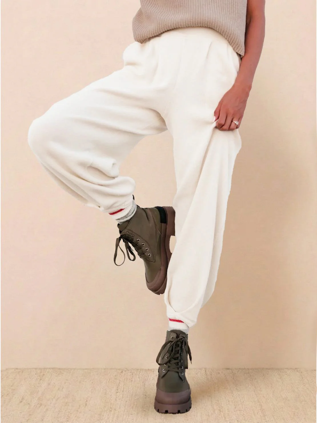 Relaxed Knit Two-Piece Set - Image 12