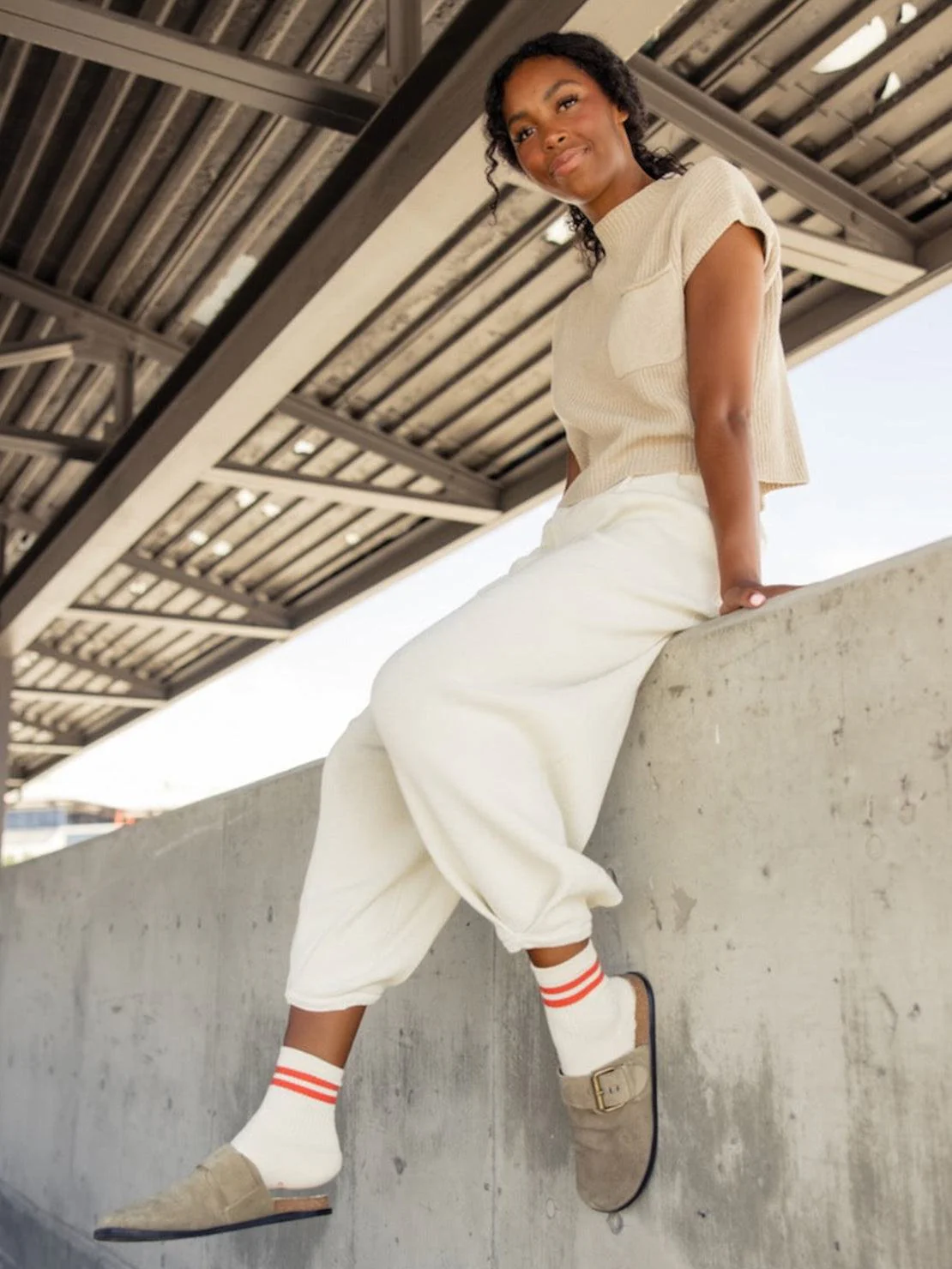 Relaxed Knit Two-Piece Set - Image 14