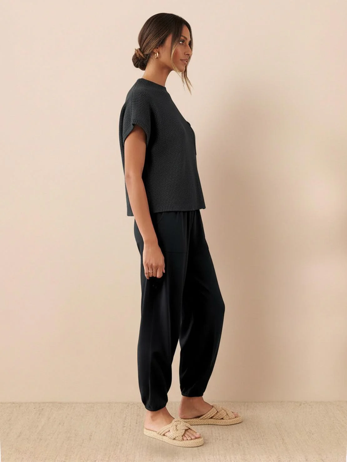 Relaxed Knit Two-Piece Set - Image 16