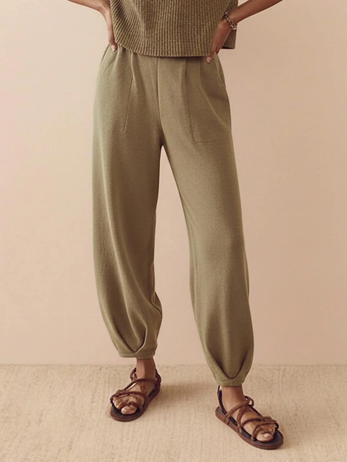 Relaxed Knit Two-Piece Set - Image 26