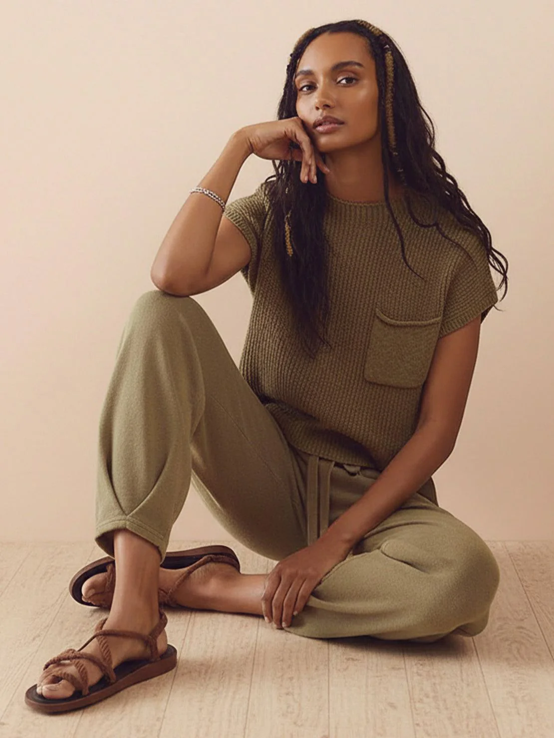 Relaxed Knit Two-Piece Set - Image 28