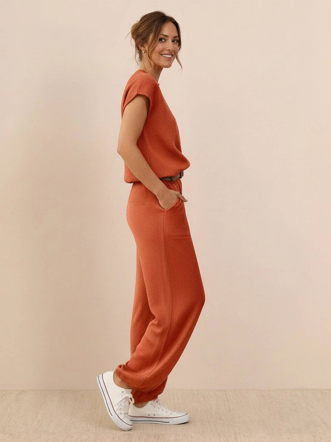 Relaxed Knit Two-Piece Set - Image 44