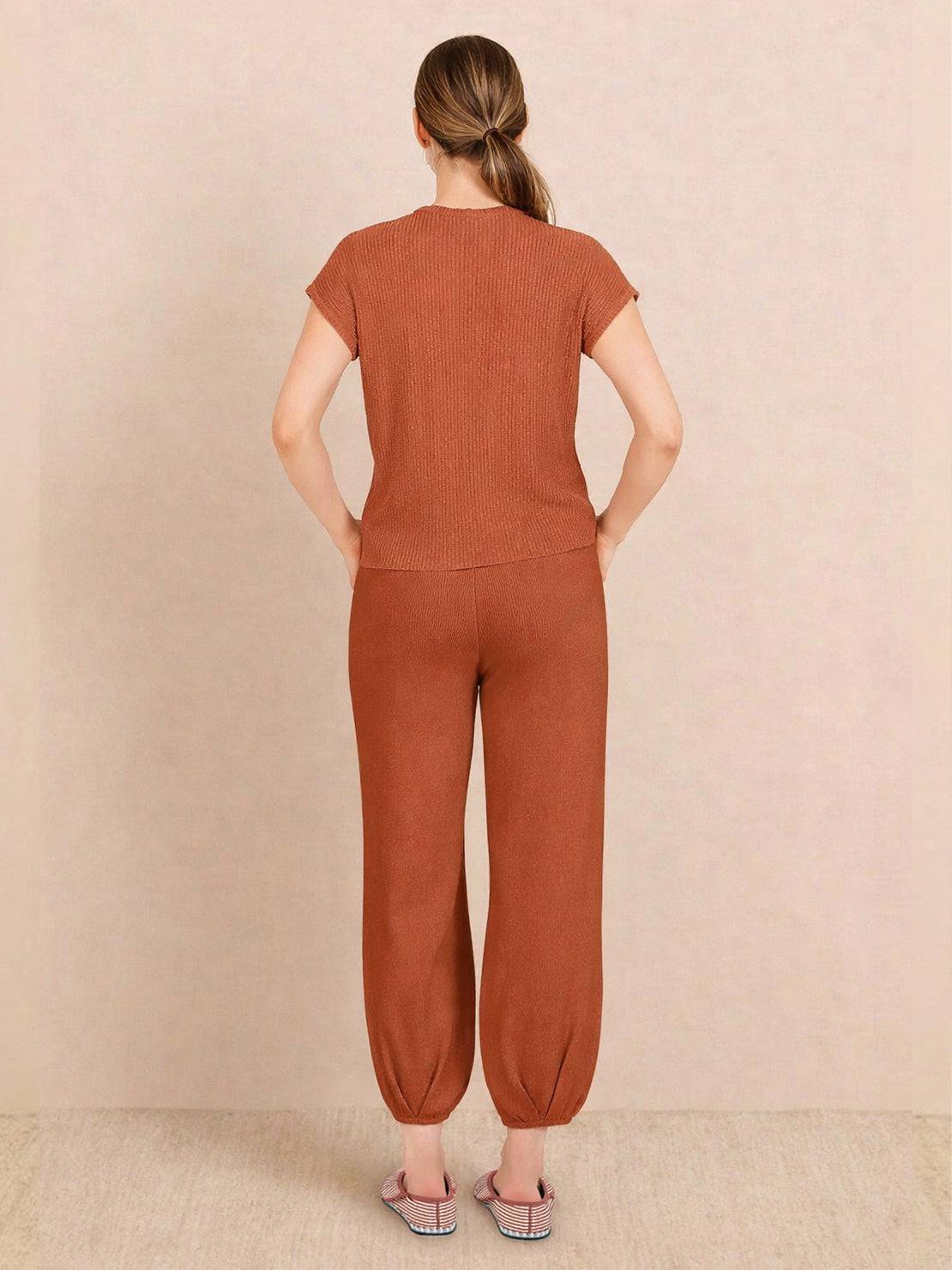 Relaxed Knit Two-Piece Set - Image 45