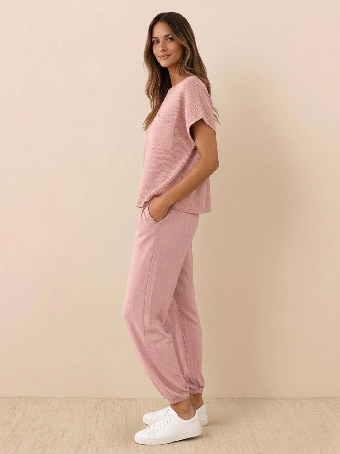 Relaxed Knit Two-Piece Set - Image 51