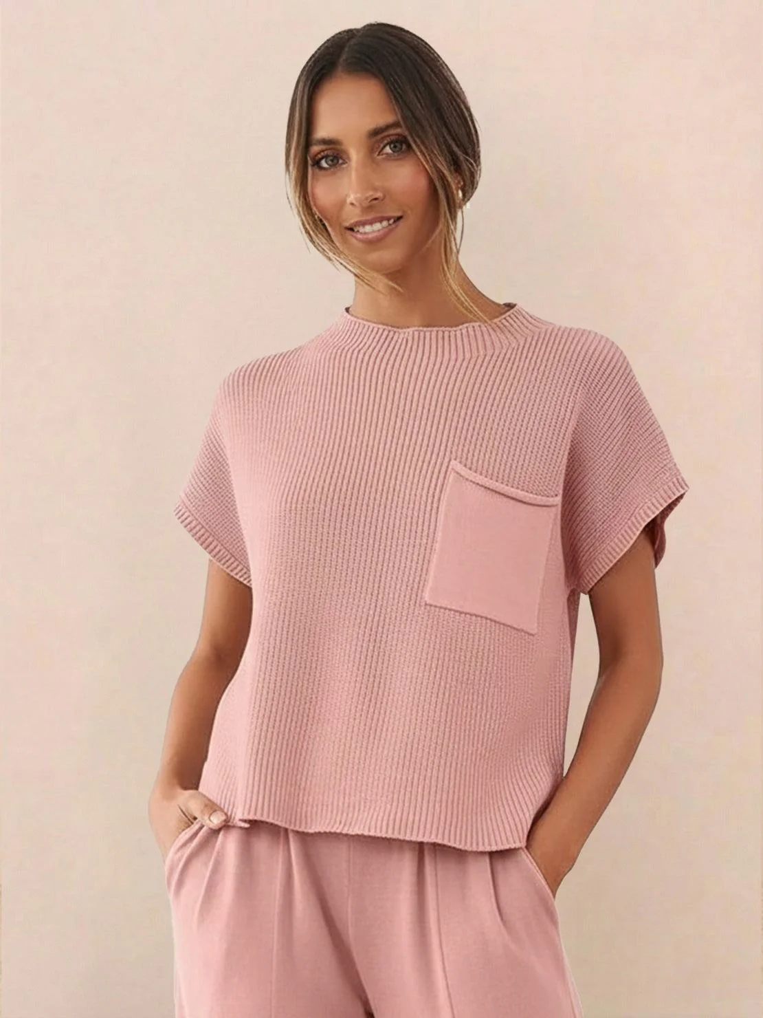 Relaxed Knit Two-Piece Set - Image 53
