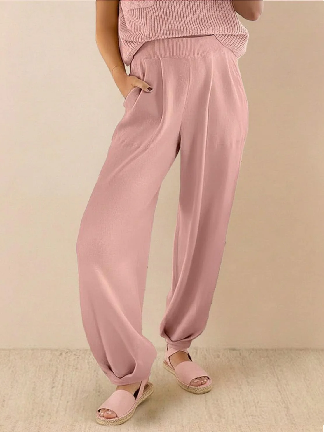 Relaxed Knit Two-Piece Set - Image 54