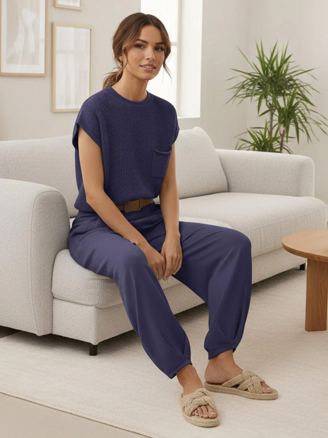 Relaxed Knit Two-Piece Set - Image 63