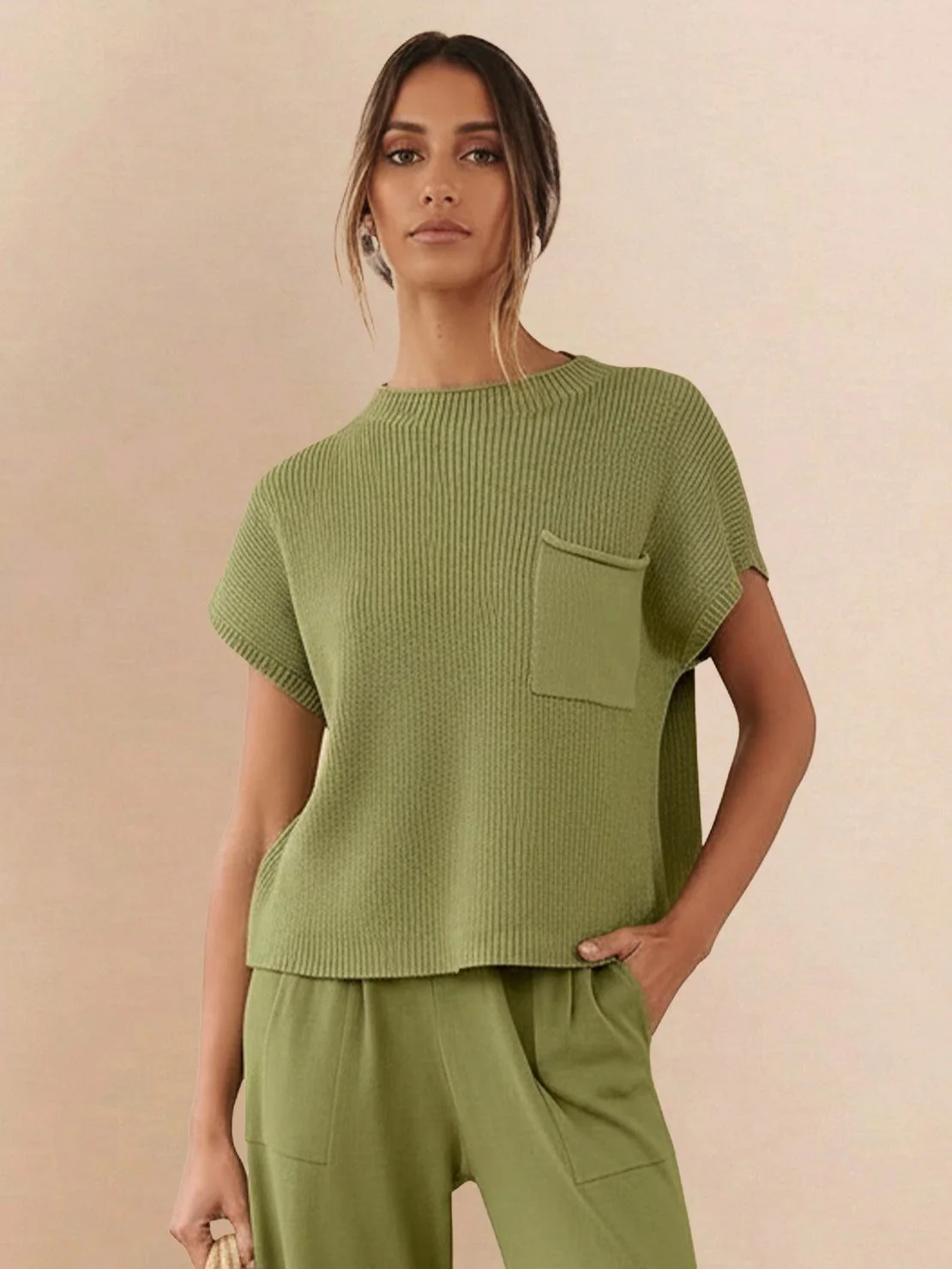 Relaxed Knit Two-Piece Set - Image 67