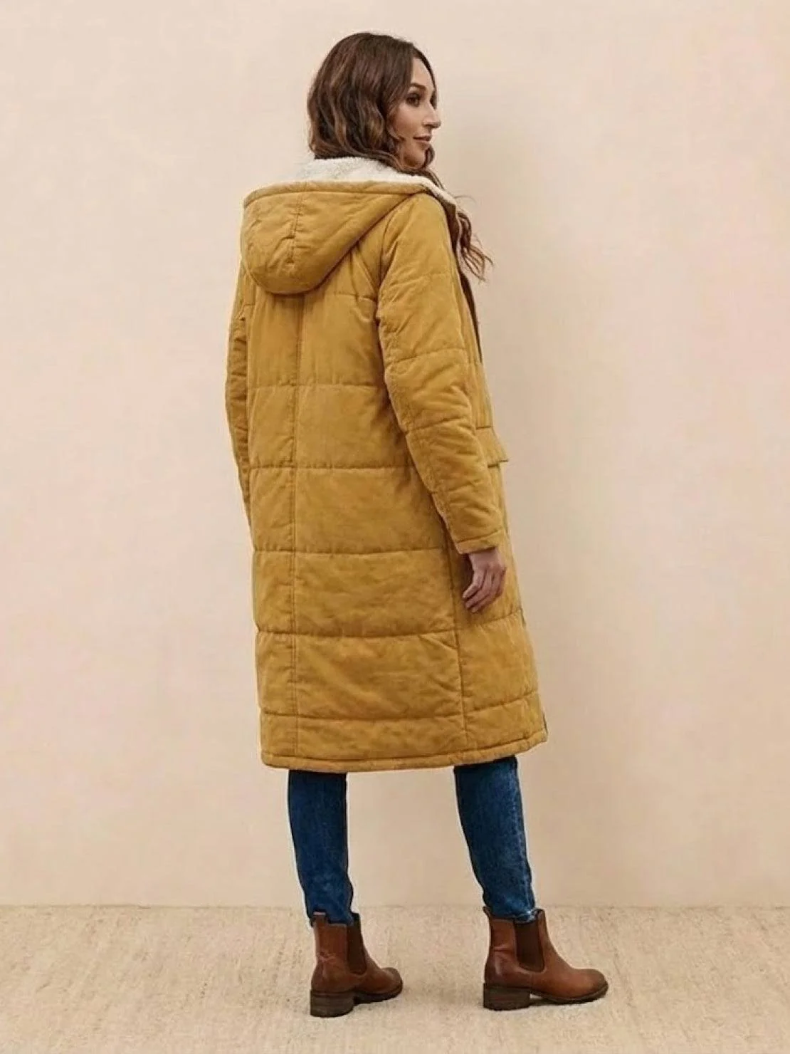 Sherpa-Lined Hooded Teddy Coat - Image 12