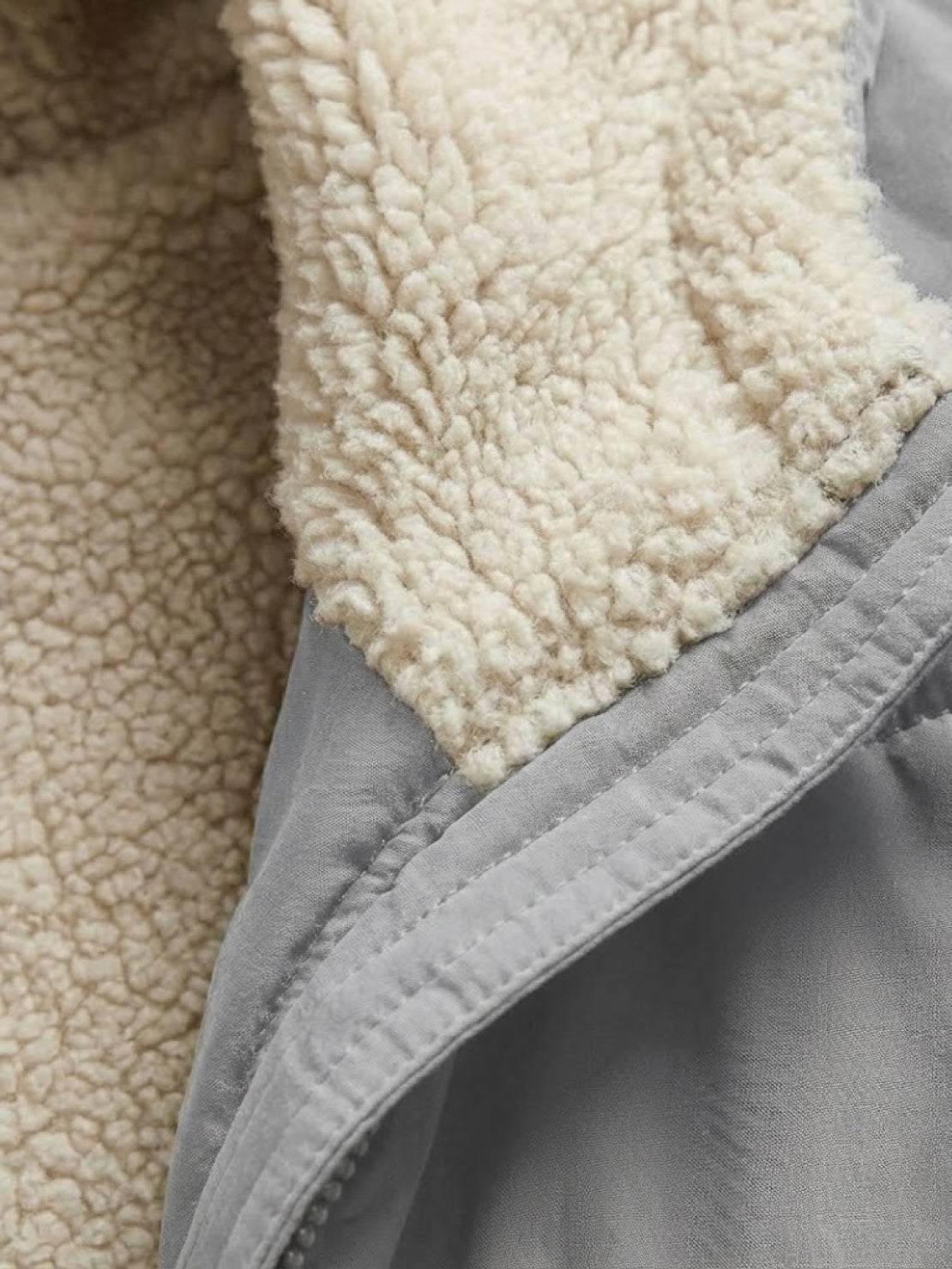 Sherpa-Lined Hooded Teddy Coat - Image 25