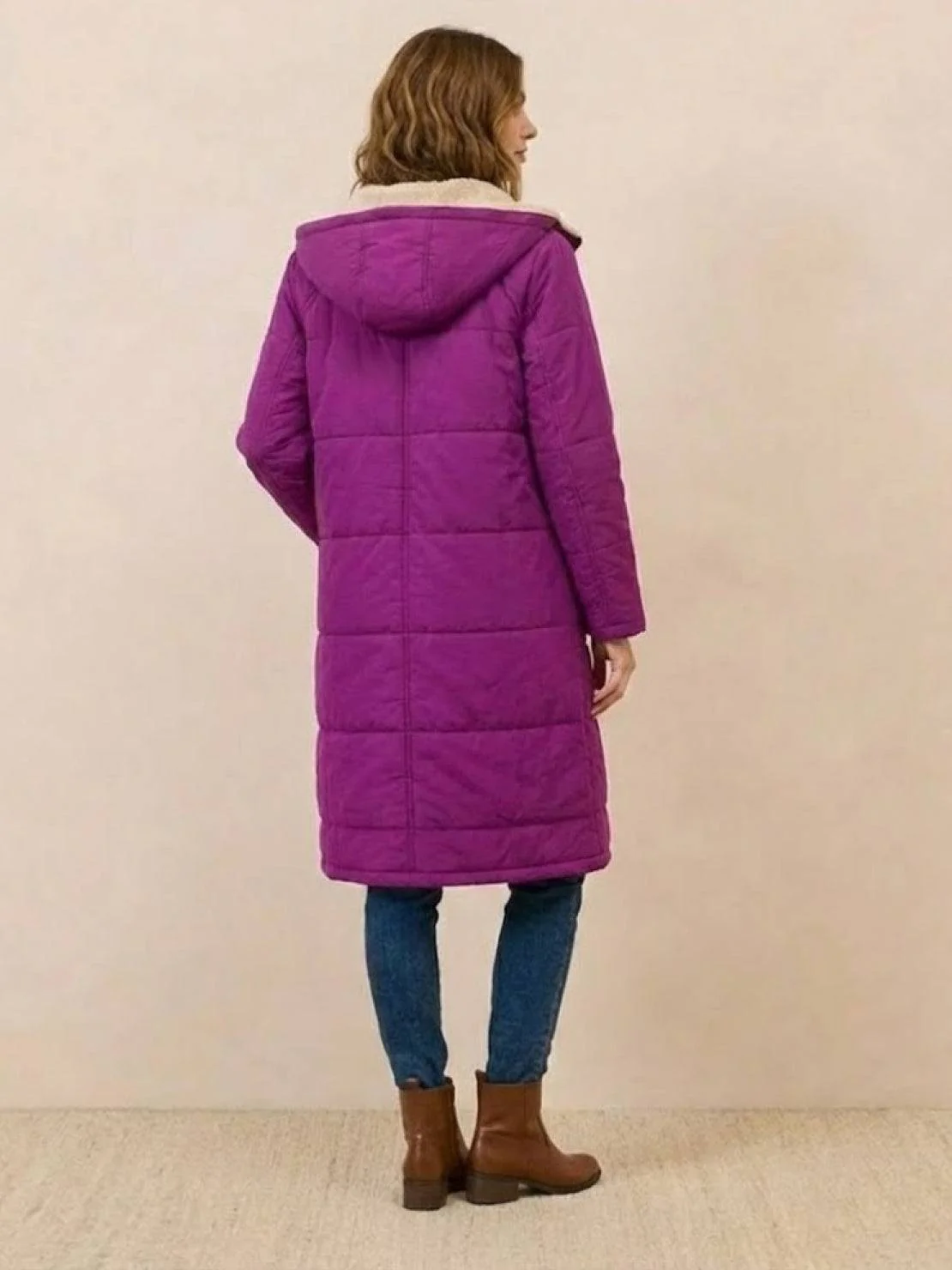 Sherpa-Lined Hooded Teddy Coat - Image 27